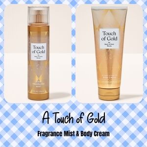 BBW A Touch Of Gold Set